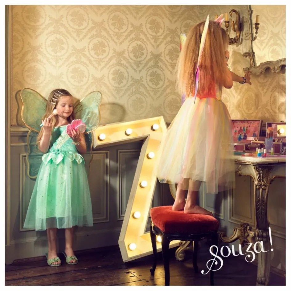 Best Souza Set maquillage enfant Papillon Bleu