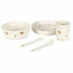 Konges Sløjd Set repas Lemon ||Enfant Vaisselle Enfant