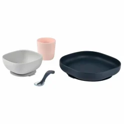 Béaba Set vaisselle silicone 4 pièces || Premiers Repas|Puériculture