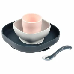 Béaba Set vaisselle silicone 4 pièces || Premiers Repas|Puériculture