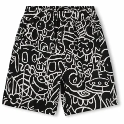 Molo Short Avart Doodles Coton Bio ||Enfant Shorts, Bermudas|Shorts, Bermudas