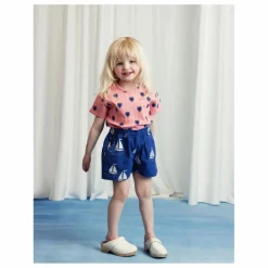 Enfant Mini Rodini Shorts, Bermudas|Jupes, Shorts*Short Bateaux Coton Bio |