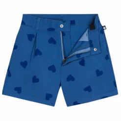 Petit Bateau Short Bleurie Coton bio ||Enfant Jupes, Shorts