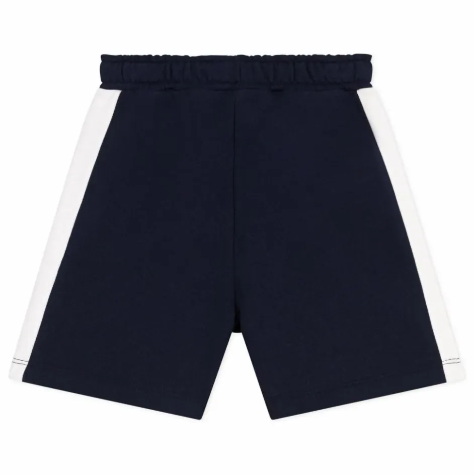Outlet Petit Bateau Short Bravo Coton Bio | Bleu