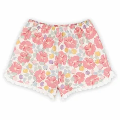 Outlet Konges Sløjd Short Cœur Coton Bio | Rose