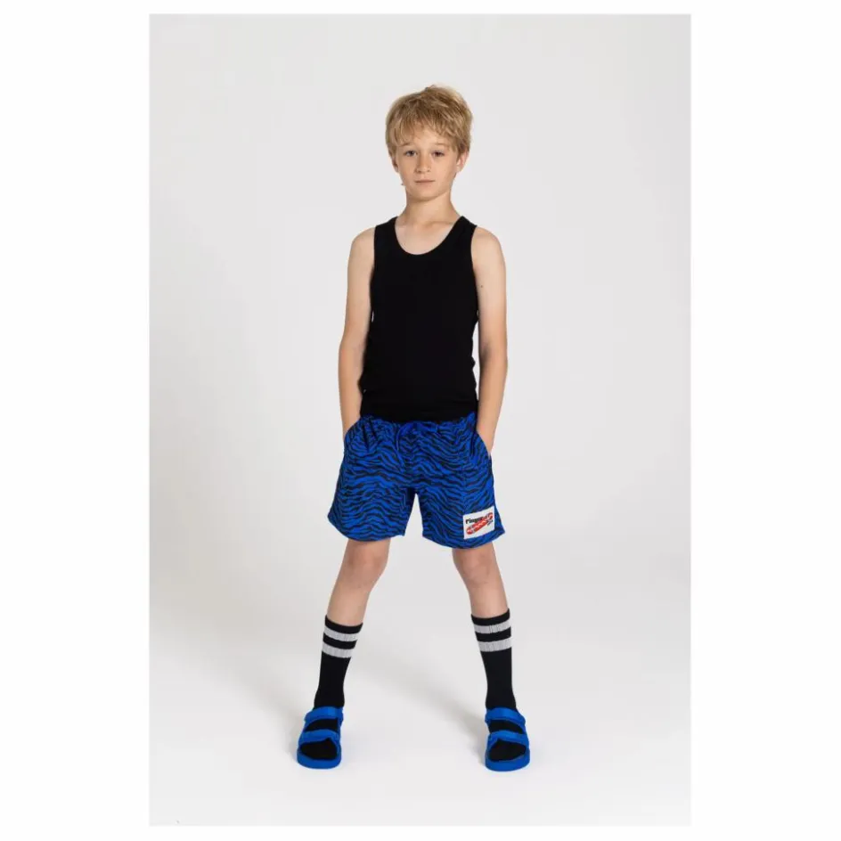 Clearance Finger in the nose Short de Bain Freeboy | Bleu électrique