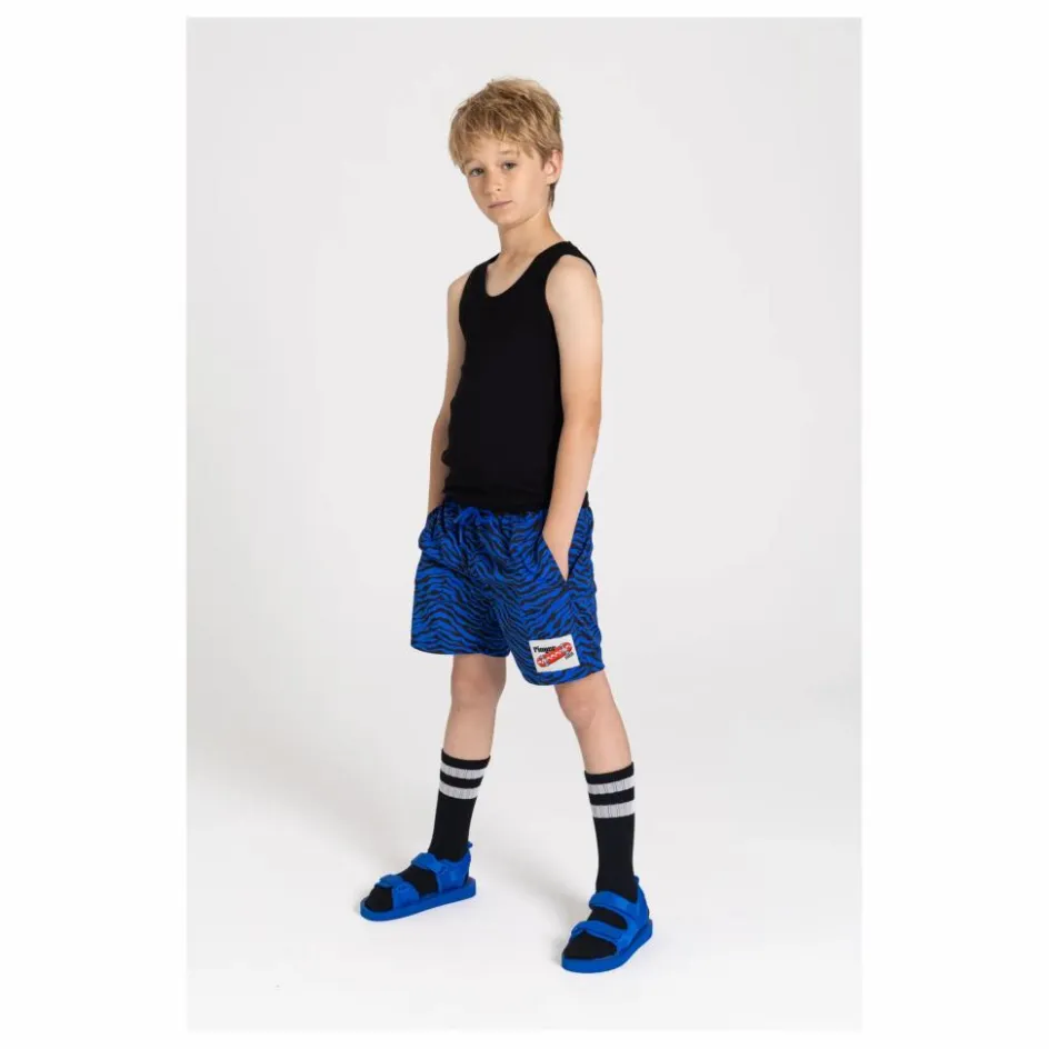 Clearance Finger in the nose Short de Bain Freeboy | Bleu électrique