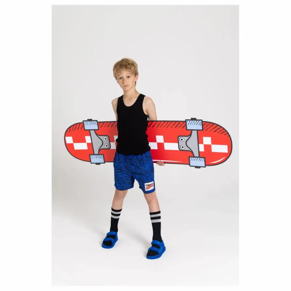 Clearance Finger in the nose Short de Bain Freeboy | Bleu électrique
