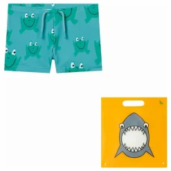 Sale Stella McCartney Kids Short de Bain Grenouilles | Bleu