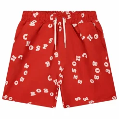New Bobo Choses Short de Bain Matière Recyclée Circle | Rouge