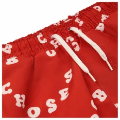 New Bobo Choses Short de Bain Matière Recyclée Circle | Rouge
