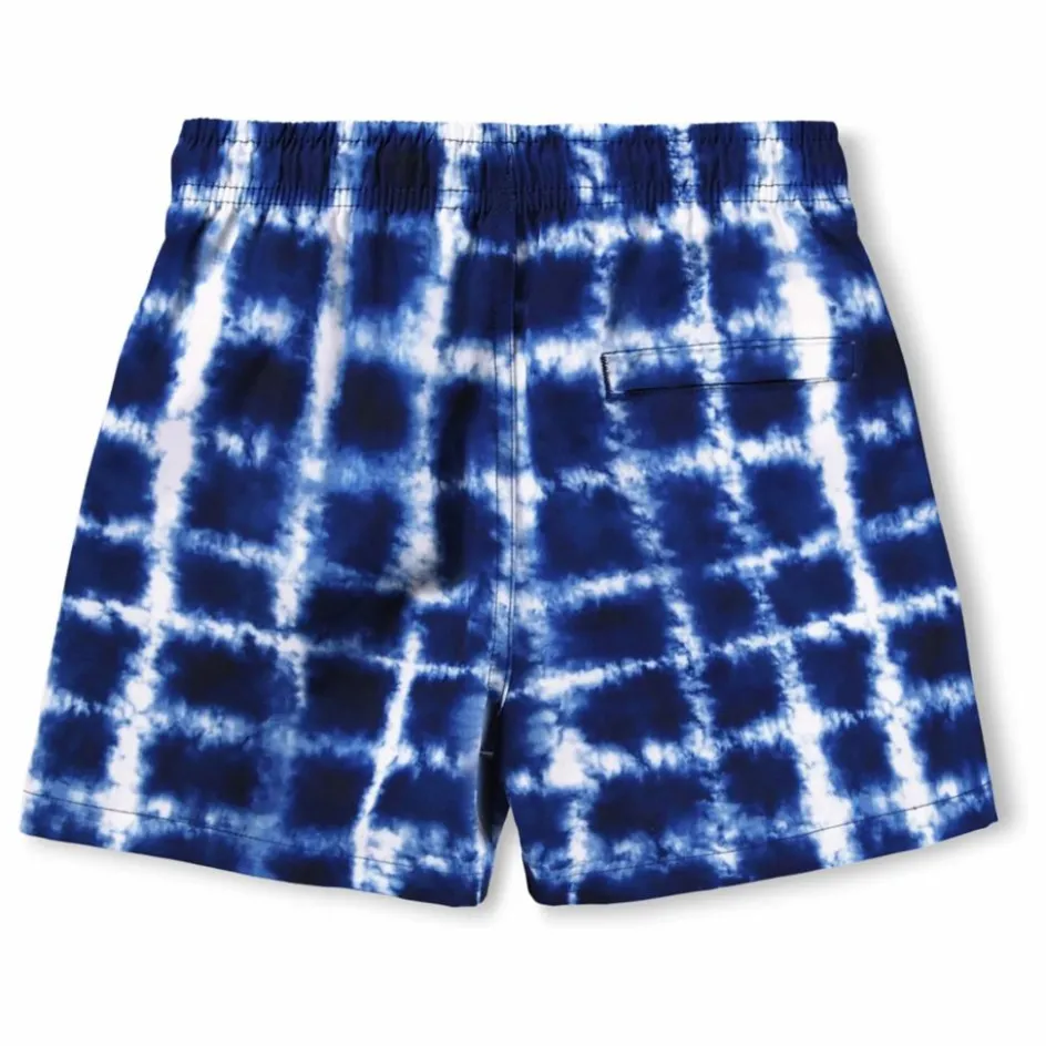 Sale Molo Short de Bain Niko Tie and Dye Fibres Recyclées | Bleu marine