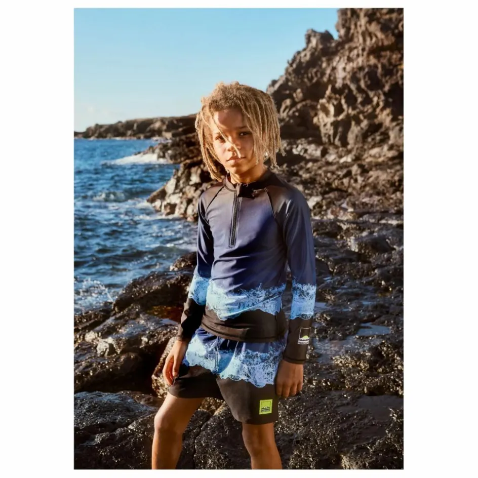 Hot Short de Bain Niko Vagues Fibres Recyclées | Enfant Maillots De Bain|Maillots De Bain