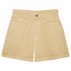 Hot the new society Short Denim Better Cotton Initiative Dante | Jaune pâle