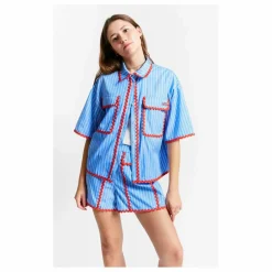 Enfant Indee Jupes, Shorts|Jupes, Shorts*Short Rayures Bords Constastés States |