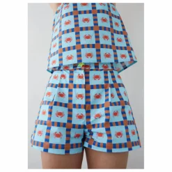 Short Star Crabe Coton Bio | Femme Jupes, Shorts