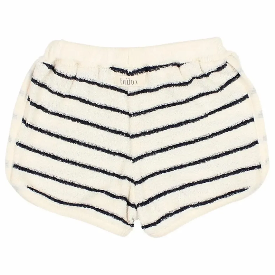 Búho Short Terry Rayures Eponge Bébé Coton Bio || Bloomers, Shorts|Bloomers, Shorts