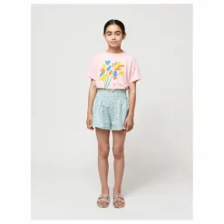 New Bobo Choses Short Vichy | Bleu Clair