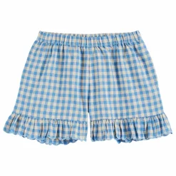 Enfant Emile et Ida Jupes, Shorts*Short Vichy Lagon |