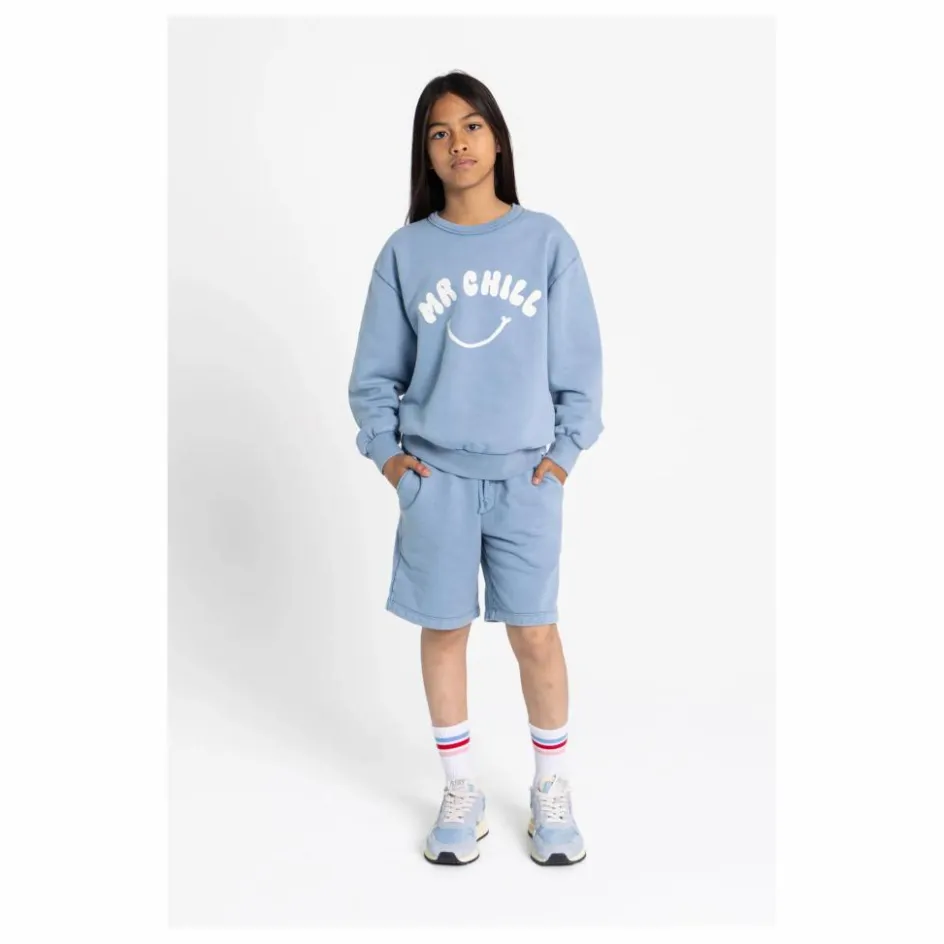 Sale Hundred Pieces Short York Coton Bio | Bleu gris