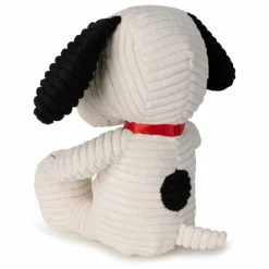 Clearance Bon Ton Toys SNOOPY - Peluche Snoopy en velours côtelé Ecru
