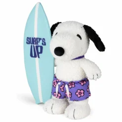 Sale Bon Ton Toys SNOOPY - Peluche Snoopy Surfeur Blanc