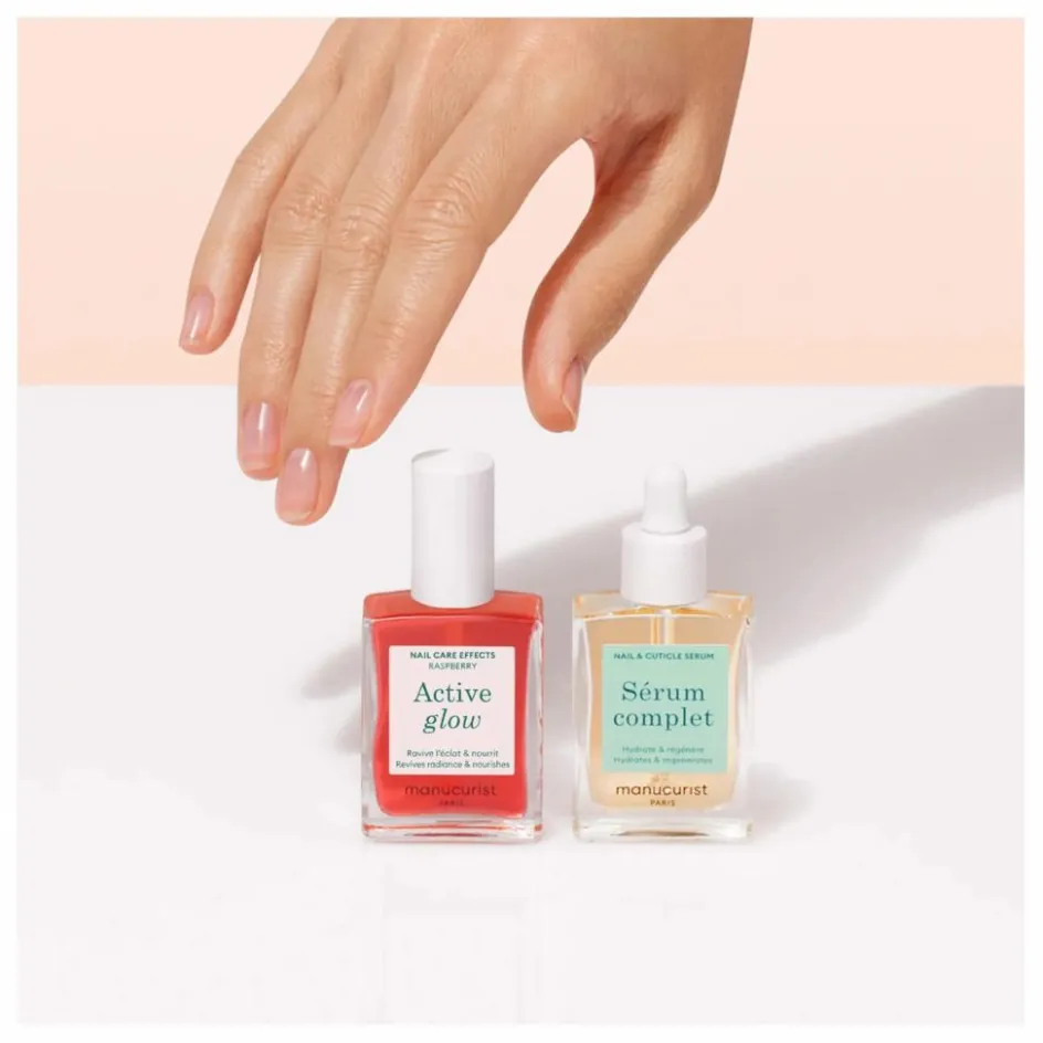 Manucurist Soin ongles Active Glow Raspberry - 15ml|Femme Maquillage