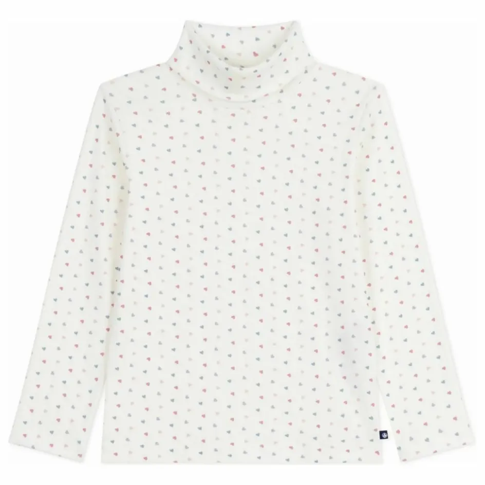 Online Petit Bateau Sous-Pull Cœurs Coton Bio | Ecru