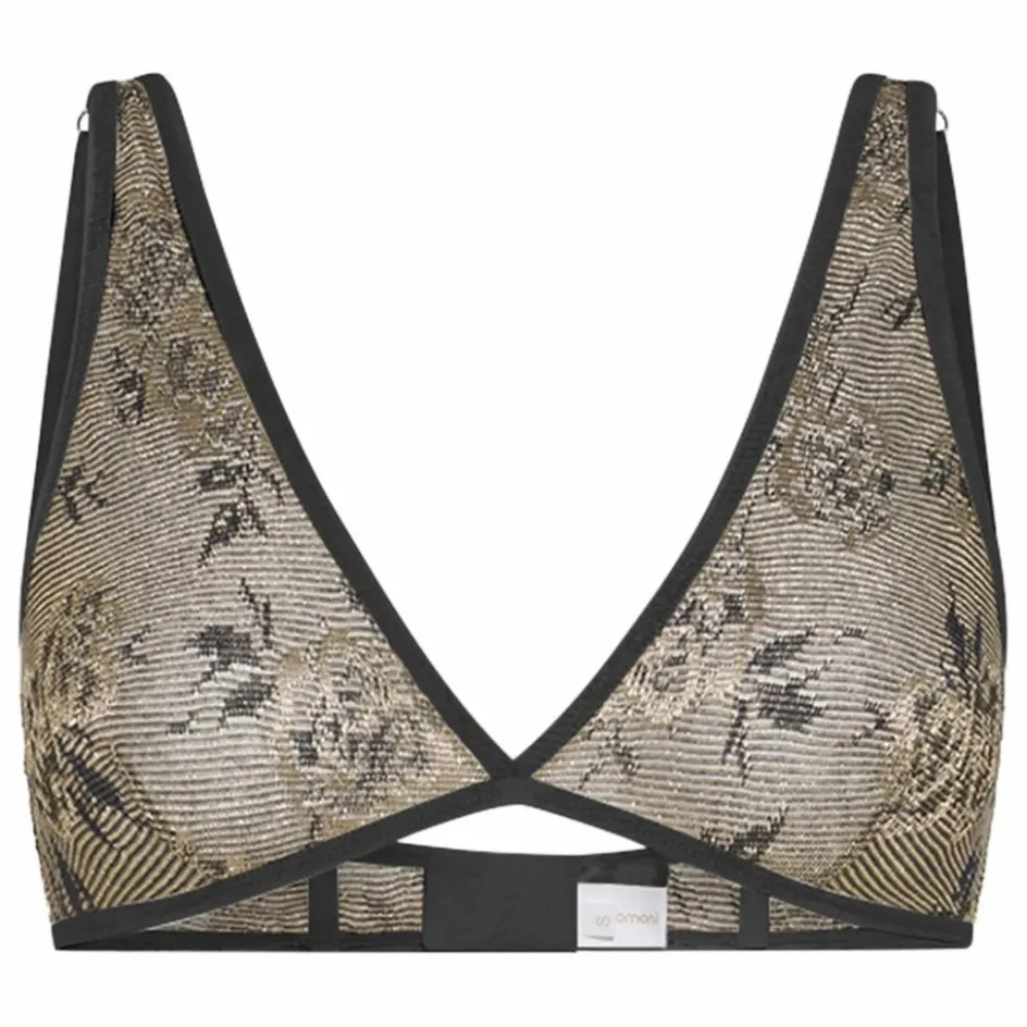 Momoni Soutien-gorge Lady Imprimé Métallisé ||Femme Lingerie, Chaussettes