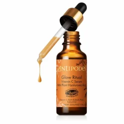 Homme/Femme Antipodes Soins Du Visage|Taille Voyage*Sérum éclat Vitamine C et acide hyaluronique Glow Ritual - 30 ml