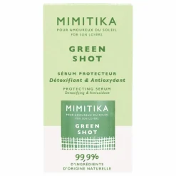 Mimitika Sérum détoxifiant & antioxydant Green Shot - 15 ml|Femme Soins Du Visage|Taille Voyage