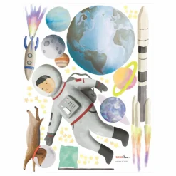 Clearance Sticker Planche Espace Enfant Décoration Murale|Déco Murale Enfant