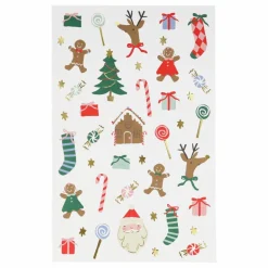 Best Meri Meri Stickers Joli Noël Multicolore