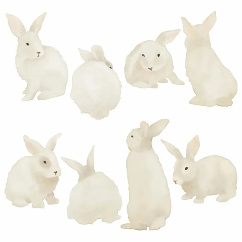 MIMI'lou Stickers Lapins|Enfant Déco Murale Enfant