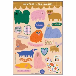 Clearance Stickers magnétiques Oh My Dog Jeux Éducatifs
