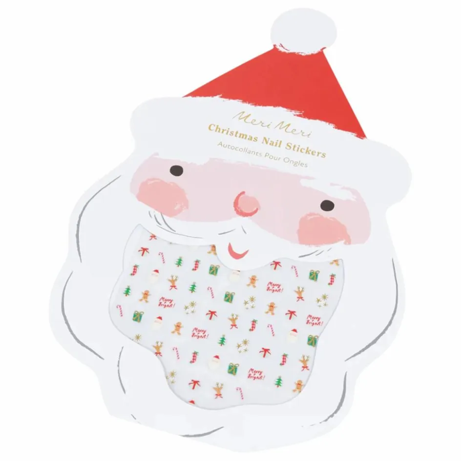 Clearance Meri Meri Stickers pour ongles Noël Multicolore