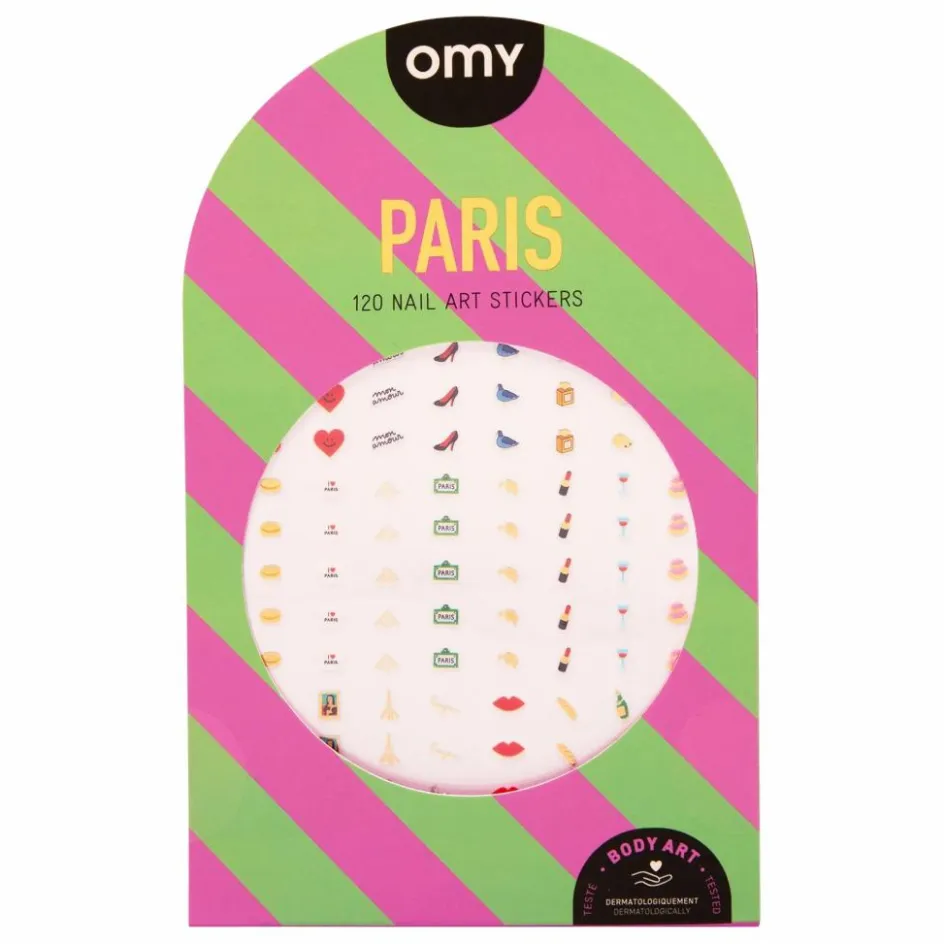 Enfant Omy Maquillage Enfant*Stickers pour ongles Paris