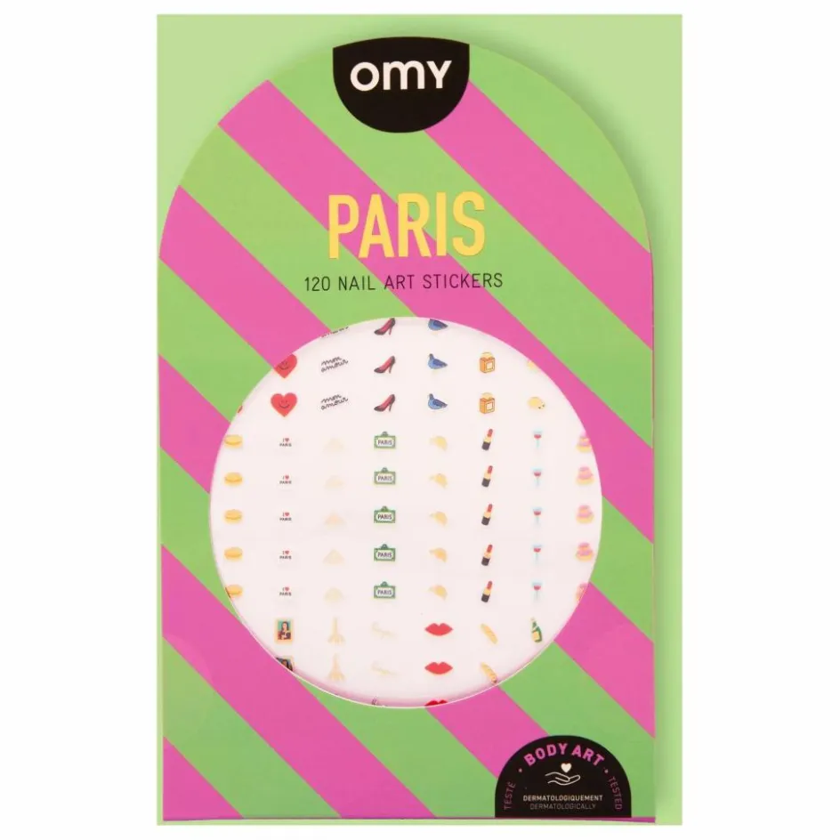 Enfant Omy Maquillage Enfant*Stickers pour ongles Paris