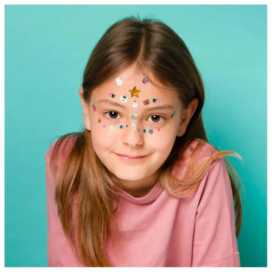 New Omy Stickers pour visage Magic Tree Multicolore