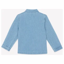 Online Bonton Surchemise Nineties Rayée | Bleu