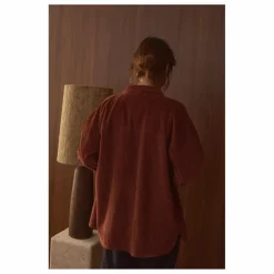 Marlot Paris Sur-Chemise Paola Velours Côtelé - Collection Femme ||Femme Blouses, Chemises