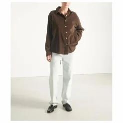 Femme American Vintage Blouses, Chemises*Sur-Chemise Velours Côtelé Padow |