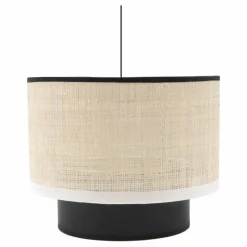 Maison Sarah Lavoine Suspension Eclipse en rabane || Luminaires