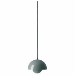 New & Tradition Suspension Flowerpot VP1 - Vener Panton | Bleu Acier