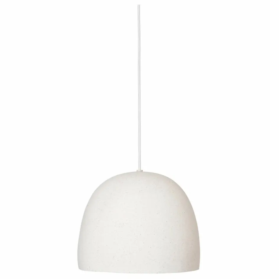 New Ferm Living Suspension Speckle en céramique | Blanc cassé
