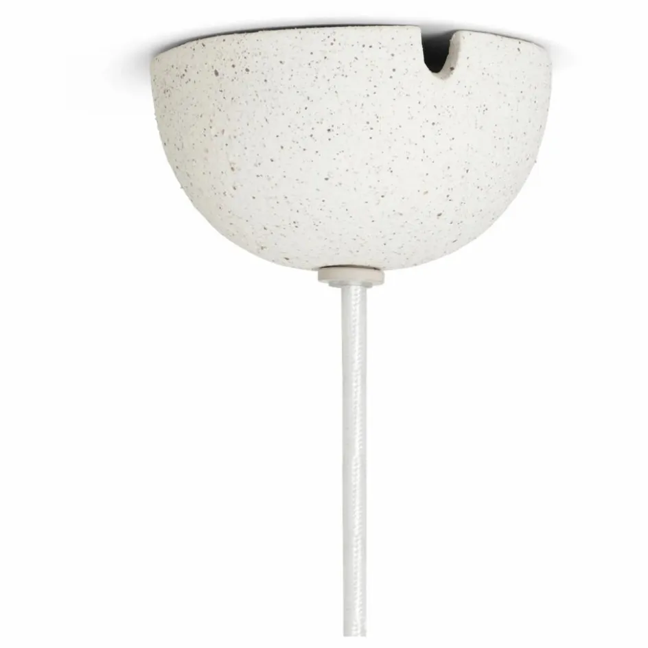 New Ferm Living Suspension Speckle en céramique | Blanc cassé
