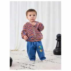 Sale Sweat à Capuche Rayé Velours | Sweats|Sweats