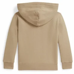 Discount Ralph Lauren Sweat à Capuche Zippé Logo | Beige