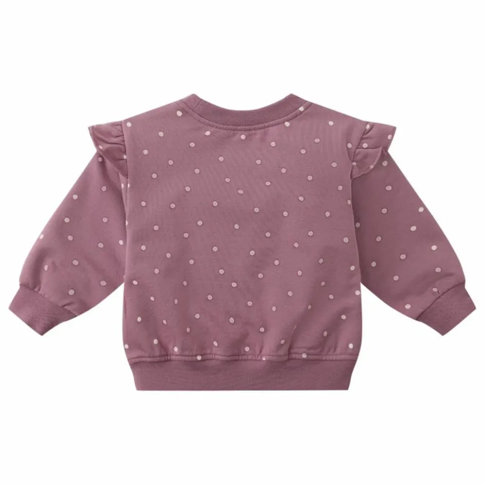 Enfant Quincy Mae Sweats|Sweats*Sweat à Pois Coton Bio |