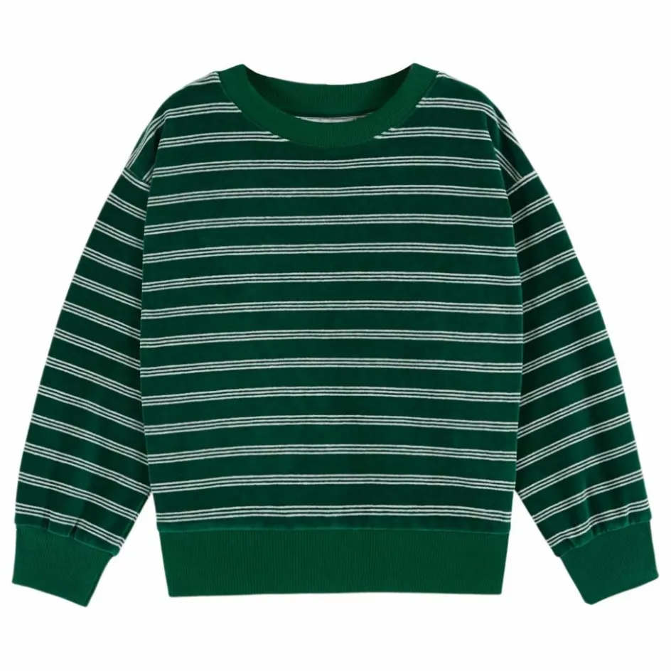 Clearance Sweat Rayé Coton Bio | Enfant Sweats